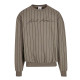 Karl Kani Ανδρικό φούτερ Autograph Pinstripe Sweat OS Crewneck